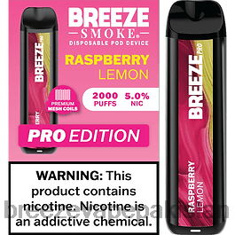 Breeze Vape Charger - Breeze Pro 2000 پف VVFPL16 رسبری نیبو